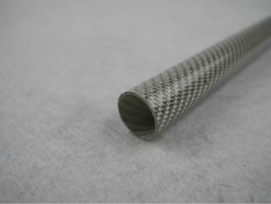 High Tensile Strength Round Fiberglass Poles , Ring Oxygen Glass Fiber Winding Tubes