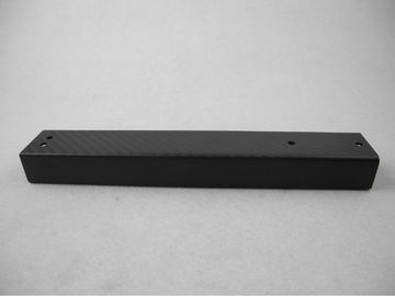 Light Weight Matte Rectangular Carbon Fiber Tubing / Rods For Auto Mould / Display Rack