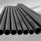 CFRP Matte Glossy Weave Composite Carbon Fiber Tube 3K 100cm Length