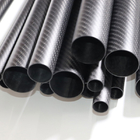 100% 3K Carbon Fiber Tube Lightweight For Automotive Construction