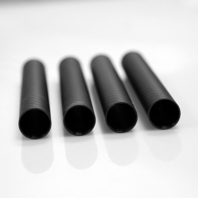 Thick Wall Carbon Fibre Tube Anti Ultraviolet Radiation 3K Woven Finish