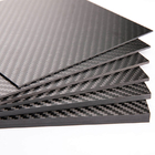 High Hardness Board Material Twill Carbon Fiber Plate Sheet With Bright Glossy Surface
