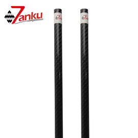 Custom Matte Reinforced Carbon Fiber Round Tube Twill Weave For RC Parts