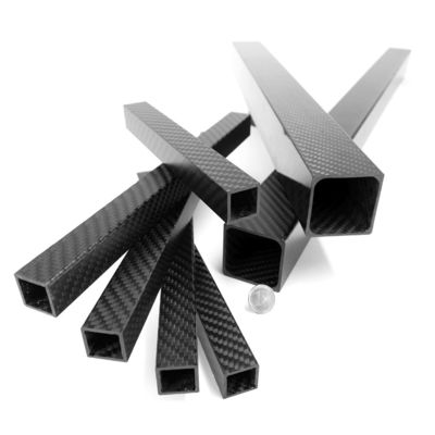 High Strength 3K Full Carbon Fiber Square Tube - Superior Quality and Smooth Finish