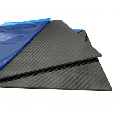 Glossy / Matte 3K Carbon Fiber Sheet Twill Matte Carbon Fiber Composite Plate