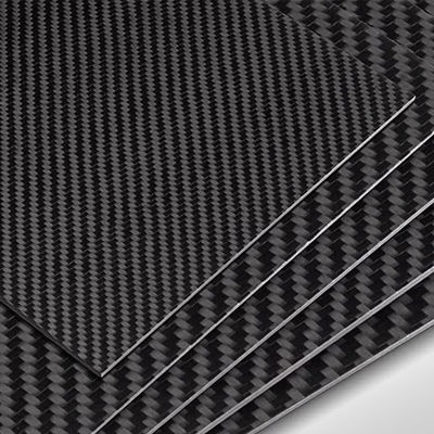 Glossy / Matte 3K Carbon Fiber Sheet Twill Matte Carbon Fiber Composite Plate