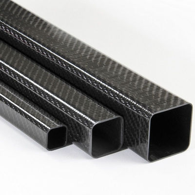 Square carbon fiber tube, outer (20x20 mm.) - inner (18x18mm.) - Length 1000 mm.