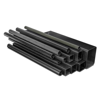 Excellent Resistance to Corrosion and Fatigue 3K Rectangular Carbon Fiber Tube