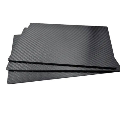 500X600X5MM 100% 3K Plain Weave Carbon Fiber Sheet Laminate Plate Panel 5mm Thickness (Glossy Surface)
