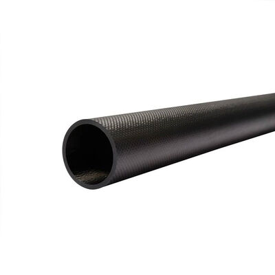 High Strength 3K Twill Weave Roll Wrapped Carbon Fiber Tube for RC Models and DIY Projects