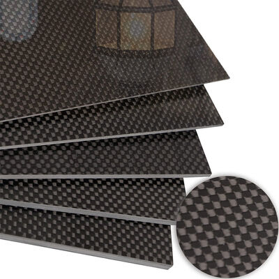 3K Lightweight Carbon Fiber Laminate Board | Carbon Fiber Plate Factory Direct