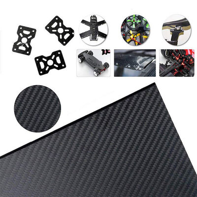 Precision 3K Carbon Fiber Composite Sheet | CNC Machinable Carbon Plate