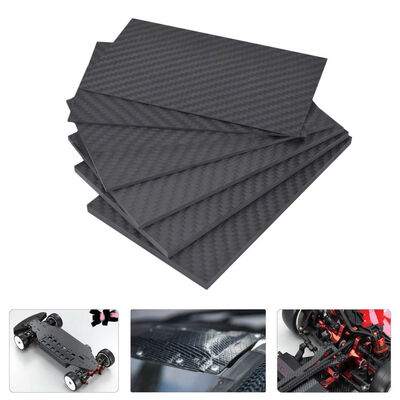 Customized Thickness Glossy Surface Carbon Fiber Sheet and Plate with High Strength for Automotive and Industrial Use