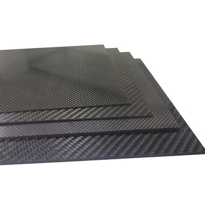 Customized Thickness Glossy Surface Carbon Fiber Sheet and Plate with High Strength for Automotive and Industrial Use