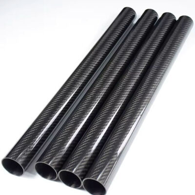 Roll Wrapped 3K Carbon Fiber Tubes | Lightweight Carbon Fiber Pipes