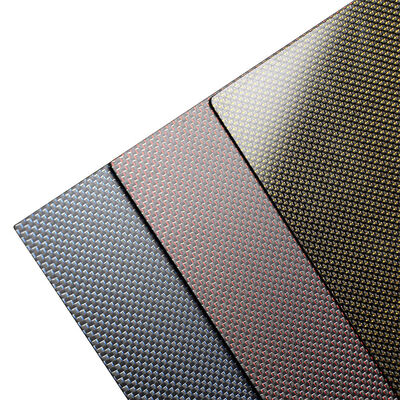 Light Weight High Strength-to-Weight Ratio Carbon Fiber Plate with CNC Machining