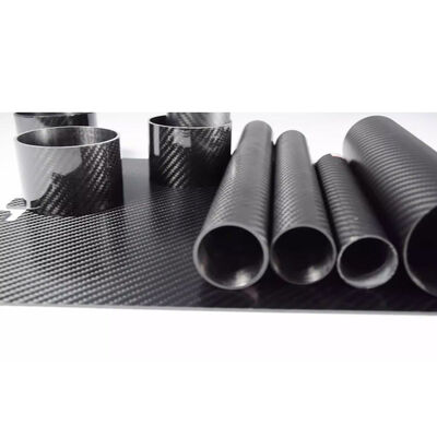 Custom Lightweight, High-Strength 14mm Diameter 3K Carbon Fiber Tube