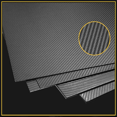 Premium 3K Twill Carbon Fiber Sheet Plate for Drones and Robotics