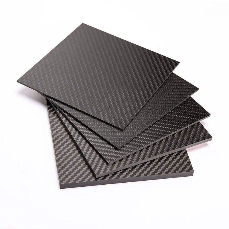 3K Twill Weave Carbon Fiber Sheet with High Gloss Surface and 3200Mpa Tensile Strength for Automotive