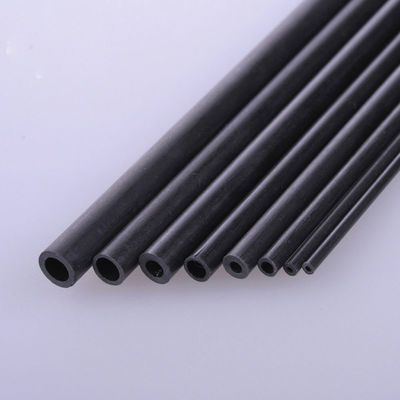 مقاومة التآكل أنبوب ألياف الكربون المضغوط 10mm OD * 8mmID * 1000mmL